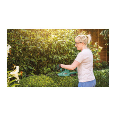 Bosch heggenschaar EasyHedgeCut 18-45 met 1x accu, lader, mesbescherming