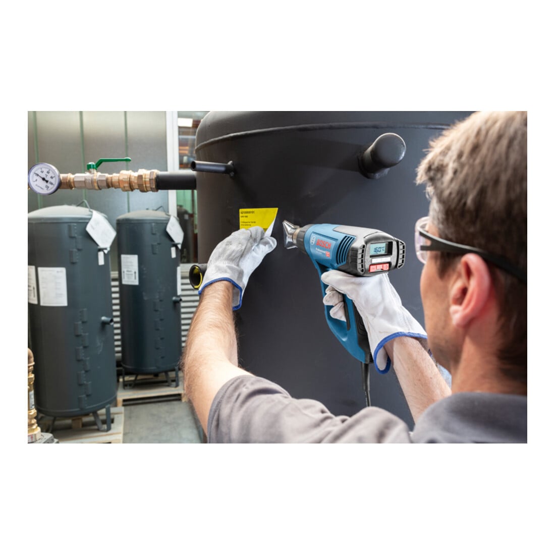 Bosch Heißluftgebläse GHG 23-66 in L-BOXX