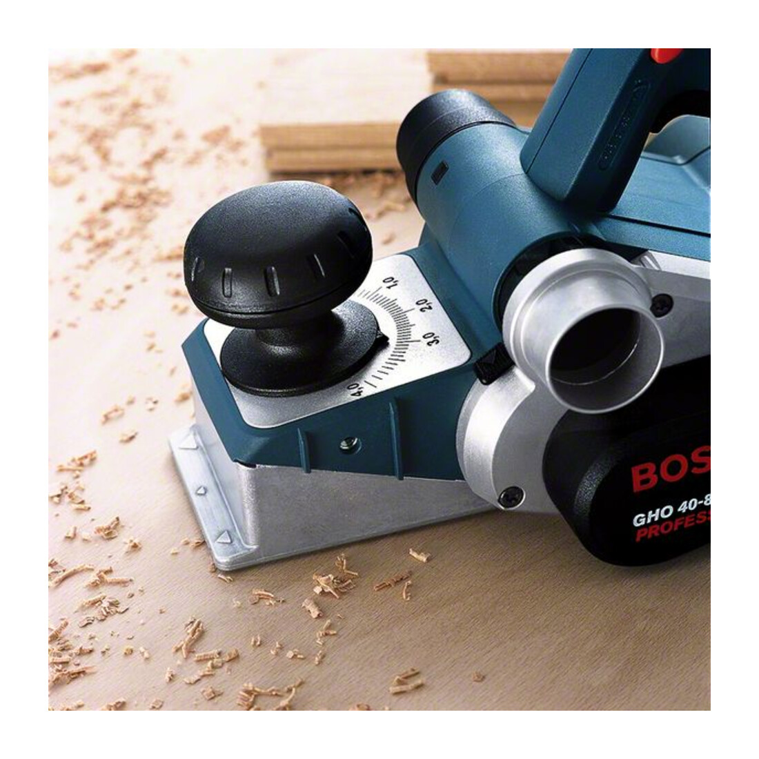 Bosch Hobel GHO 40-82 C mit Handwerkerkoffer