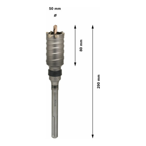 Bosch Hohlbohrkrone SDS max-9 50 x 80 x 160 mm