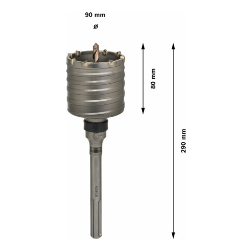 Bosch Hohlbohrkrone SDS max-9 90 x 80 x 160 mm