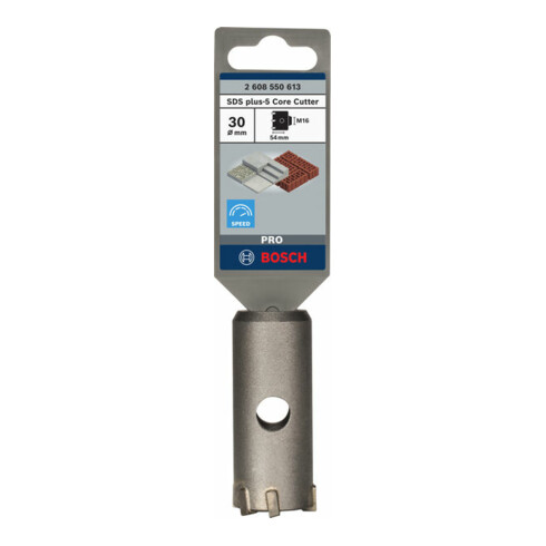 Bosch Hohlbohrkrone SDS plus-9 30 mm 50 mm 72 mm 6