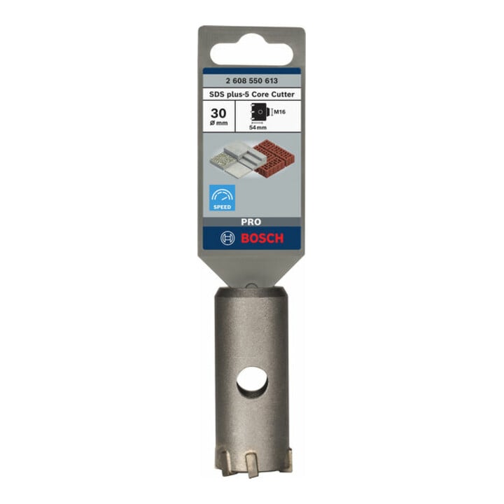 Bosch Hohlbohrkrone SDS plus-9 30 mm 50 mm 72 mm 6