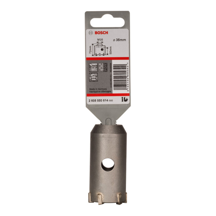 Bosch Hohlbohrkrone SDS plus-9 35 mm 50 mm 72 mm 6