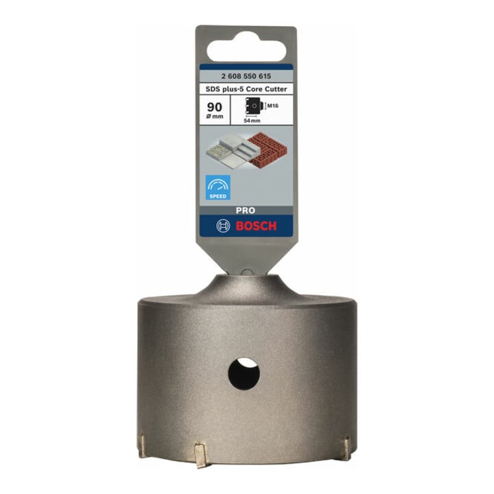 Bosch Hohlbohrkrone SDS plus-9 90 mm 50 mm 72 mm 6