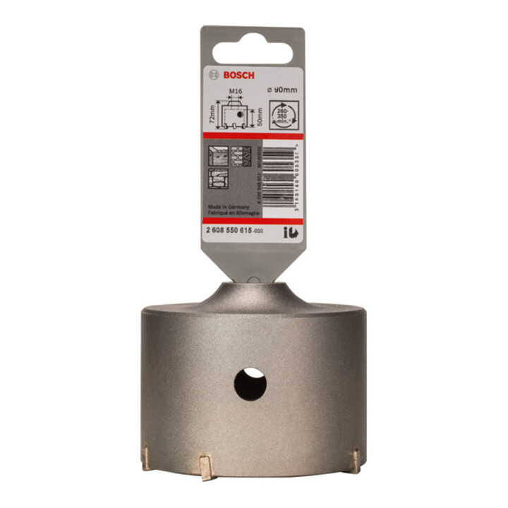 Bosch Hohlbohrkrone SDS plus-9 90 mm 50 mm 72 mm 6