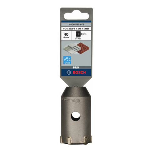 Bosch Hohlbohrkrone SDS-plus-9 für Sechskantadapter