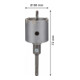 Bosch Hohlbohrkronen SDS plus-9 Set, 3-teilig, 68 x 54 mm-4