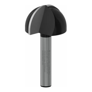 Bosch Hohlkehlfräser 1/4", R1 12, 7 Mm, D 25, 4 Mm, L 15, 6 Mm, G 49 Mm