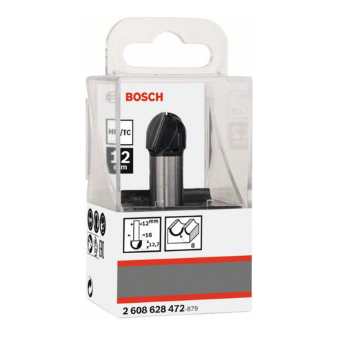 Bosch Hohlkehlfräser 12 mm R1 8 mm D 16 mm L 12,7 mm G 54 mm