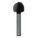 Bosch Hohlkehlfräser 6 mm R1 8 mm D 15,9 mm L 12,3 mm G 45 mm