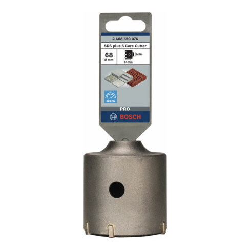 Bosch holle boor SDS-plus-9 voor zeskant adapter