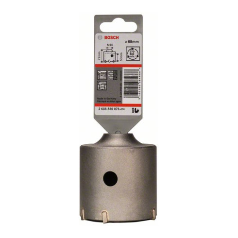 Bosch holle boor SDS-plus-9 voor zeskant adapter