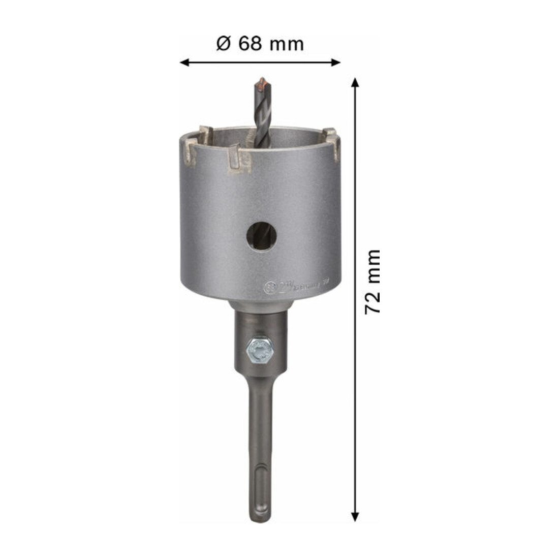 Bosch holle kernboren SDS plus-9 set, 3-delig, 68 x 54 mm