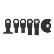 Bosch Holz- und Weichmetall-Blatt-Set für oszillierende Multifunktionswerkzeuge,6-tlg.-1