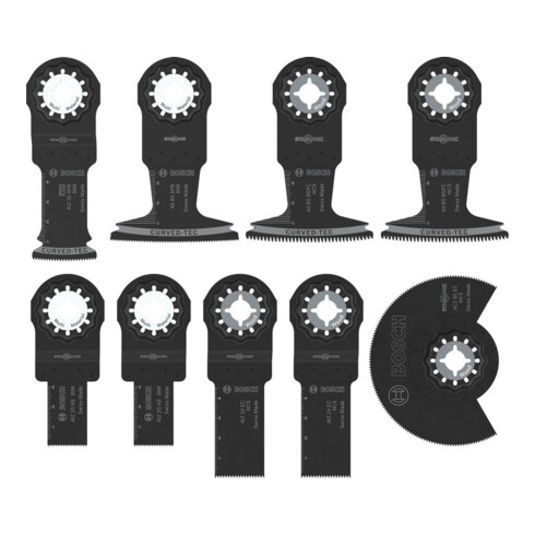Bosch Holz- und Weichmetall-Set, 9-tlg.