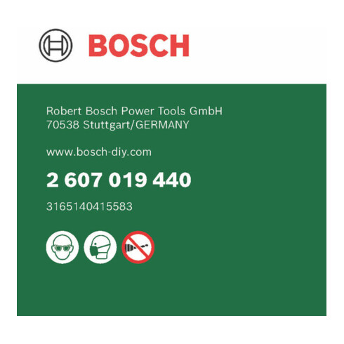 Bosch Holzbohrer-Set, DIY, 5-teilig, 4 - 10 mm