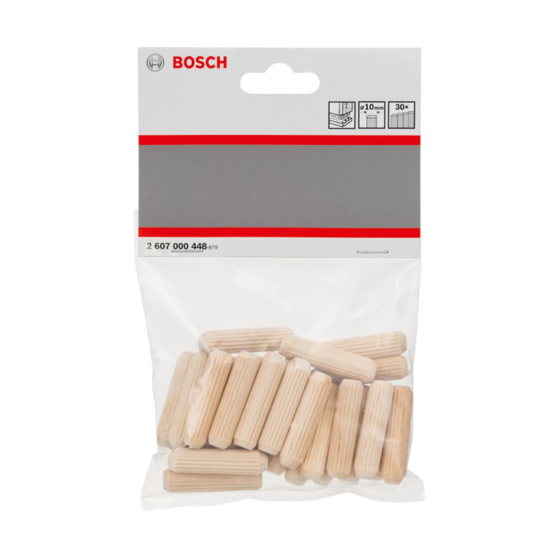 Bosch Holzdübel geriffelt