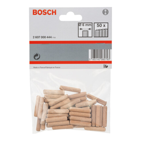 Bosch Holzdübel geriffelt