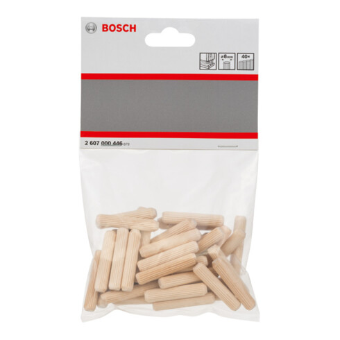 Bosch Holzdübel geriffelt