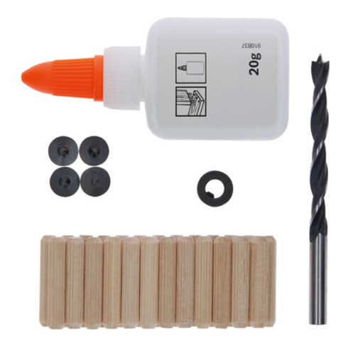 Bosch Holzdübel-Set 32-teilig 6 mm 30 mm
