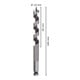 Bosch Holzschlangenbohrer Sechskant 14 x 95 x 160 mm d 11,1 mm