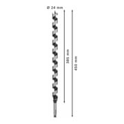 Bosch Holzschlangenbohrer Sechskant 24 x 385 x 450 mm d 11,1 mm-5