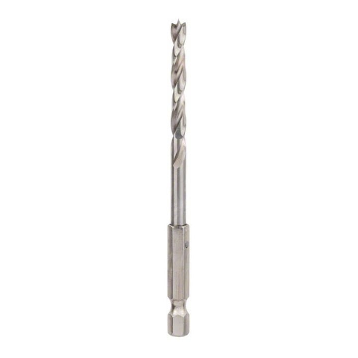 Bosch Holzspiralbohrer mit 1/4"-Sechskantschaft 5 x 52 x 99 mm
