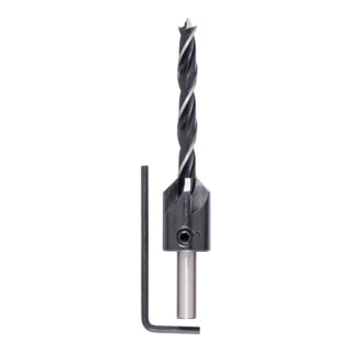 Bosch Holzspiralbohrer mit 90°-Senker 7 mm 16 mm
