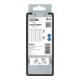 Bosch Holzspiralbohrer-Set Robust Line 1/4"-Sechskantschaft 7-teilig 2 - 8 mm-2