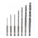 Bosch Holzspiralbohrer-Set Robust Line 1/4"-Sechskantschaft 7-teilig 2 - 8 mm