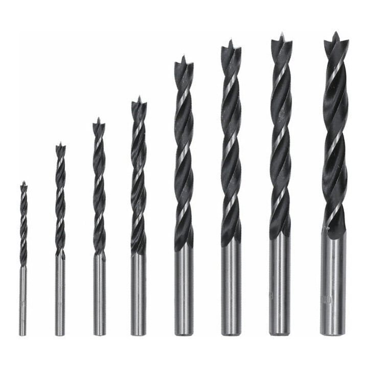 Bosch Holzspiralbohrer-Set Robust Line, 3 - 10 mm, 8-teilig
