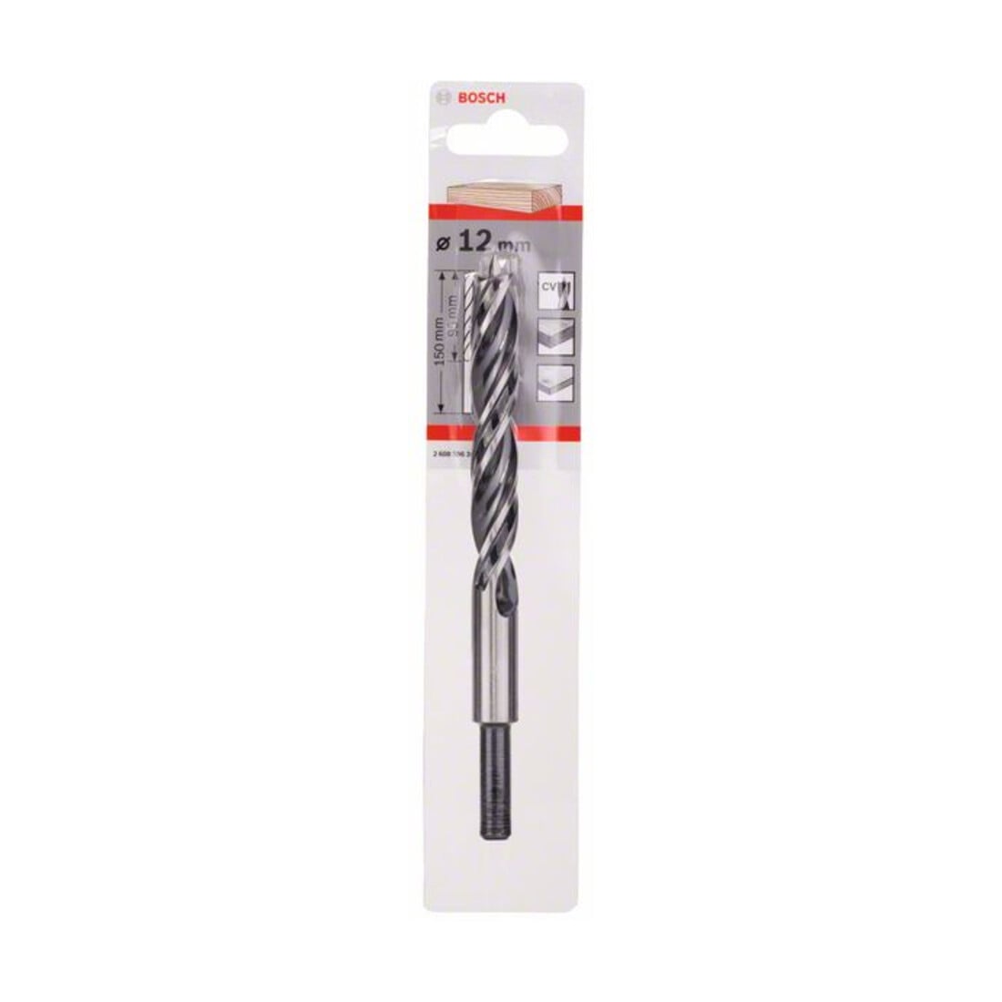 Bosch Holzspiralbohrer Standard 12 x 96 x 151 mm d 10 mm