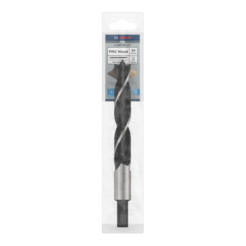 Bosch Holzspiralbohrer Standard 20 x 140 x 200 mm d 10 mm