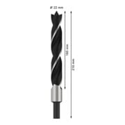 Bosch Holzspiralbohrer Standard 22 x 140 x 210 mm d 13 mm-5