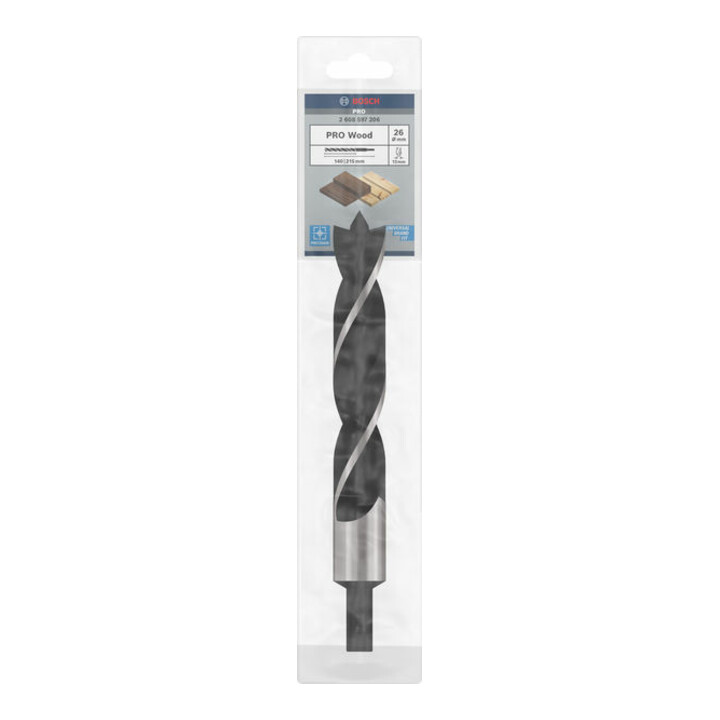 Bosch Holzspiralbohrer Standard 26 x 140 x 215 mm d 13 mm