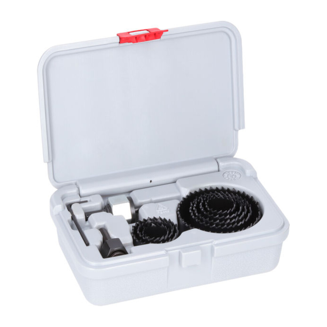 Bosch Hout- en gipsplaat gatenzaagset met opzethouder + centreerboor, 22-68x15 mm