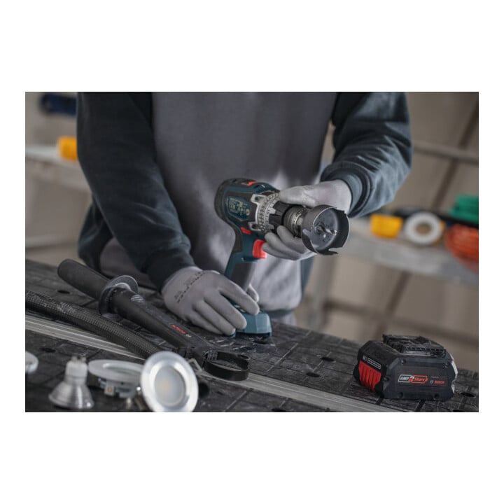 Bosch Hout- en gipsplaatgatzaag met opzethouder, 65 x 27 mm