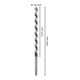 Bosch houtboor zeskant 10 x 170 x 235 mm d 6,35 mm-5