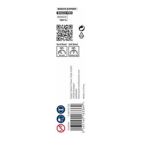Bosch houtboor zeskant 13 x 170 x 235 mm d 7,9 mm