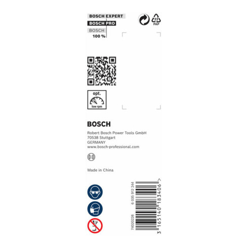 Bosch houtboor zeskant 18 x 170 x 235 mm d 11,1 mm