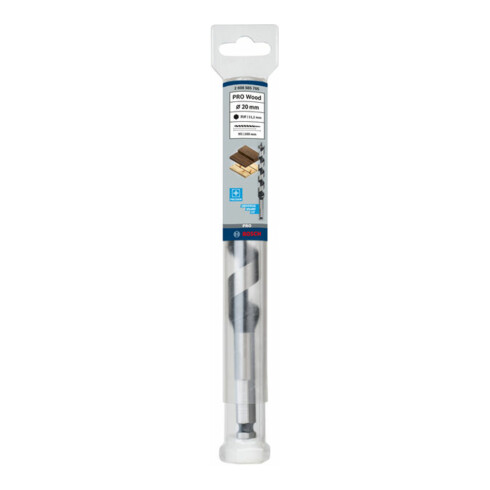 Bosch houtboor zeskant 20 x 95 x 160 mm d 11,1 mm