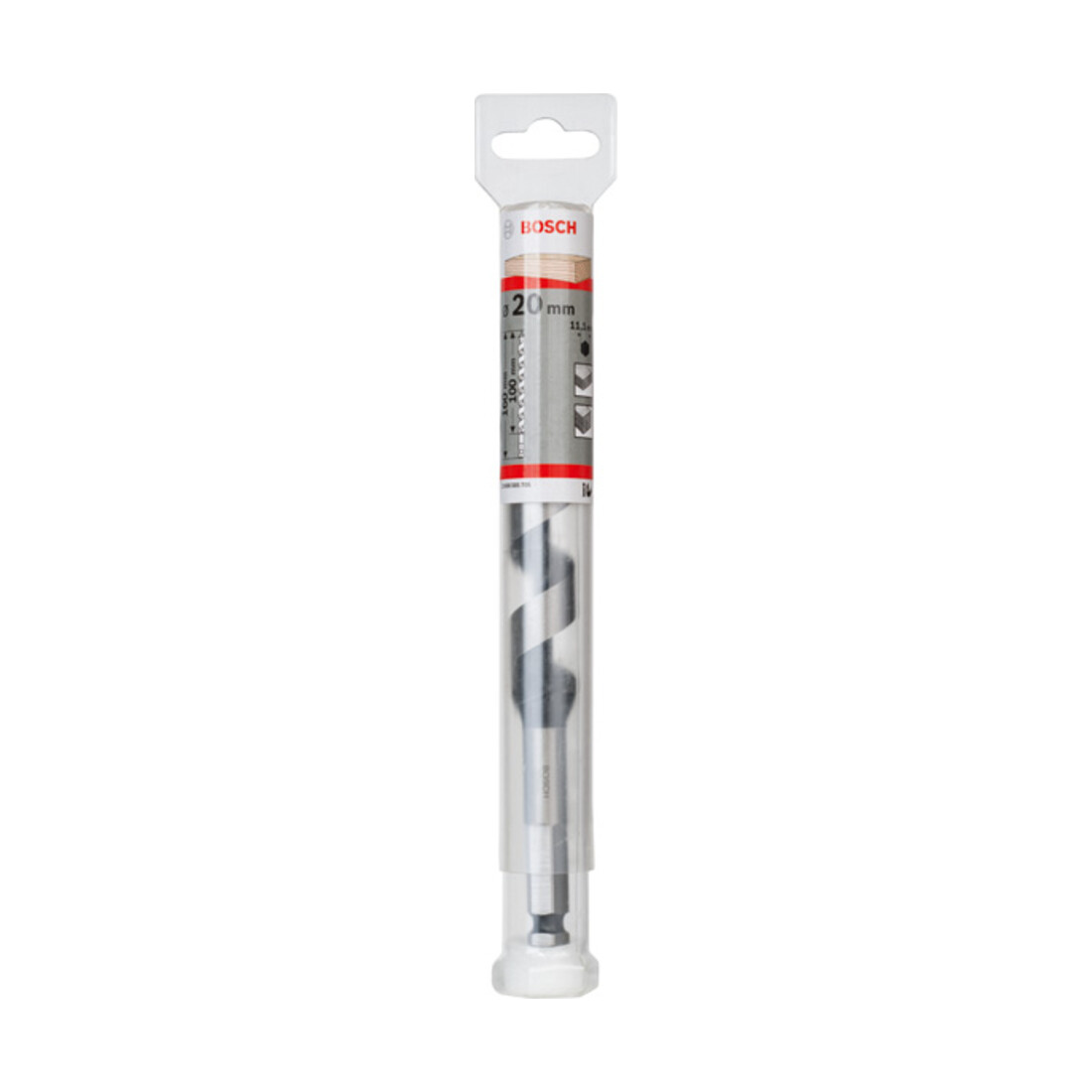 Bosch houtboor zeskant 20 x 95 x 160 mm d 11,1 mm