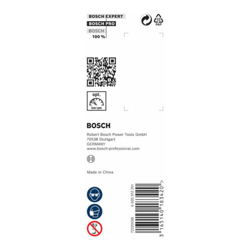 Bosch houtboor zeskant 22 x 170 x 235 mm d 11,1 mm
