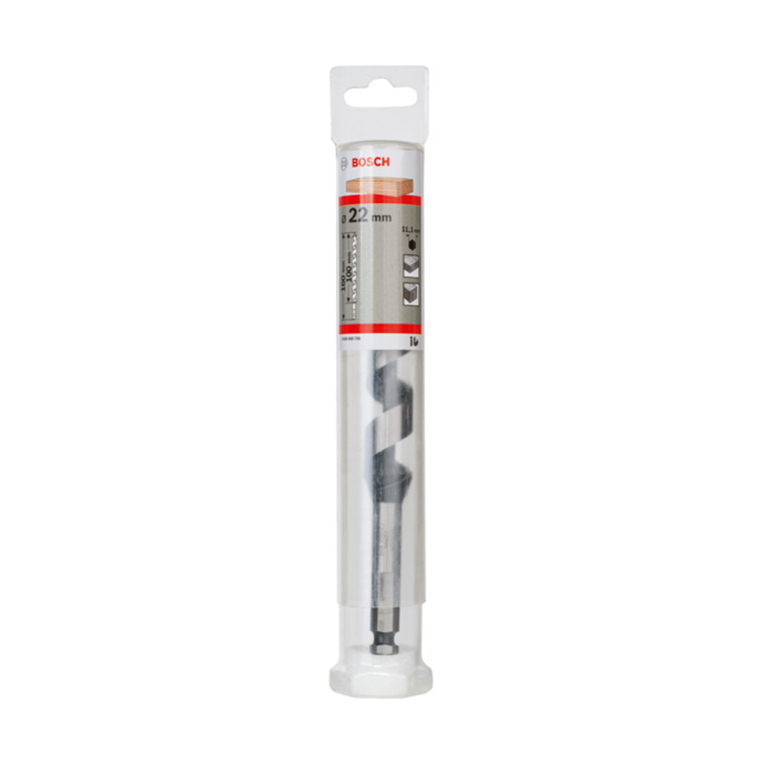 Bosch houtboor zeskant 22 x 95 x 160 mm d 11,1 mm