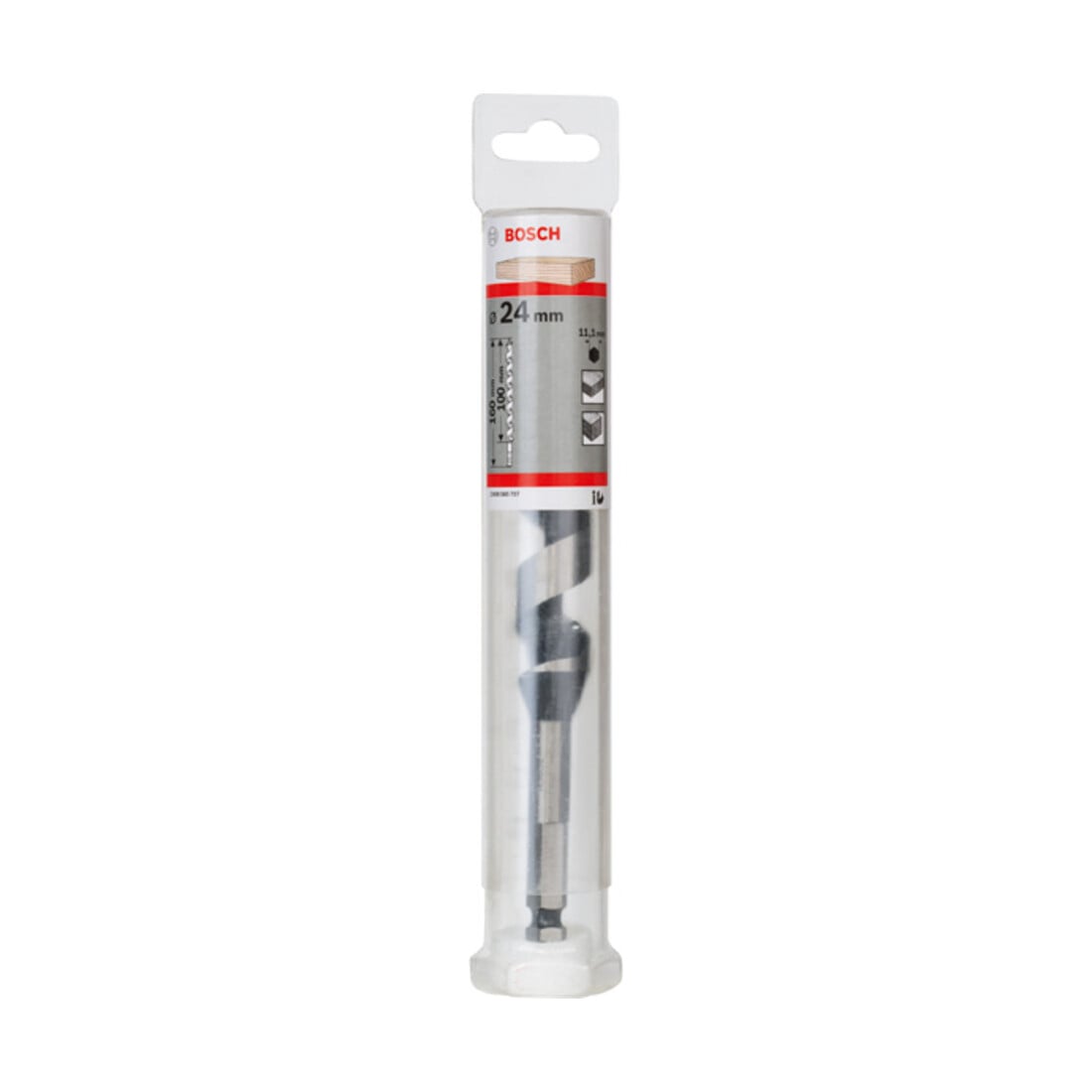 Bosch houtboor zeskant 24 x 95 x 160 mm d 11,1 mm
