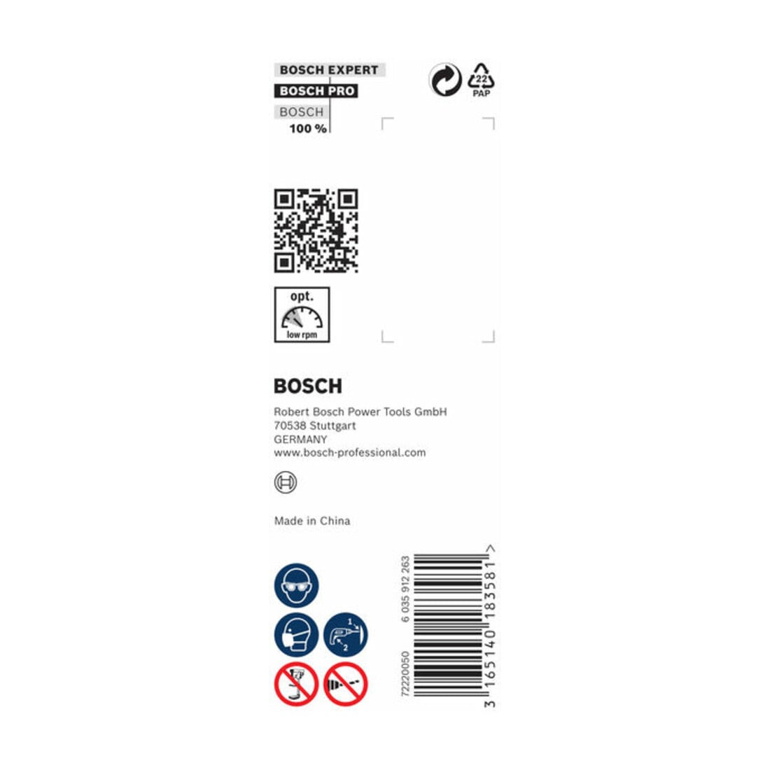Bosch houtboor zeskant 26 x 385 x 450 mm d 11,1 mm