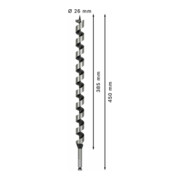 Bosch houtboor zeskant 26 x 385 x 450 mm d 11,1 mm-5