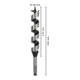 Bosch houtboor zeskant 28 x 170 x 235 mm d 11,1 mm-5