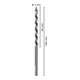 Bosch houtboor zeskant 7 x 95 x 160 mm d 5,6 mm-5
